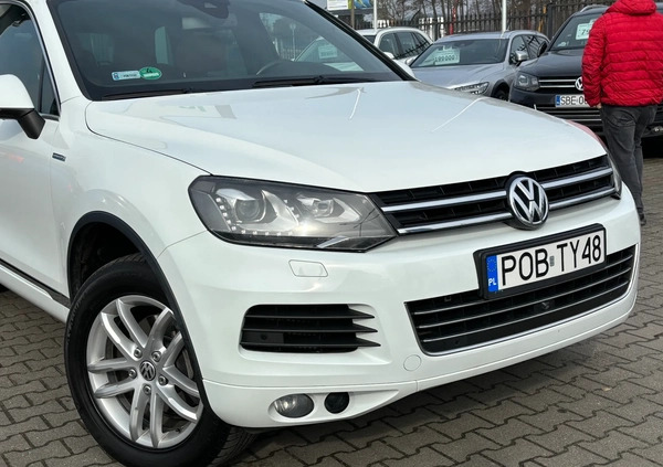 Volkswagen Touareg cena 82900 przebieg: 176495, rok produkcji 2013 z Czarna Białostocka małe 596